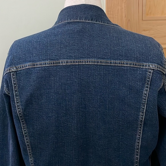 Uniqlo NWOT Dark Blue Denim Jacket, Size M - Picture 10 of 12